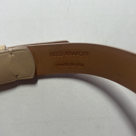 Reed Krakoff wrap bracelet w t-pin. Beige and gold excellent condition - Picture 2 of 3